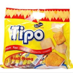 进口食品 越南Tipo友谊牌奶油味面包干300g/袋*2