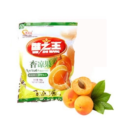 山西特产 维之王杏凉果168g*3 蜜饯果脯 杏干杏片杏脯杏肉